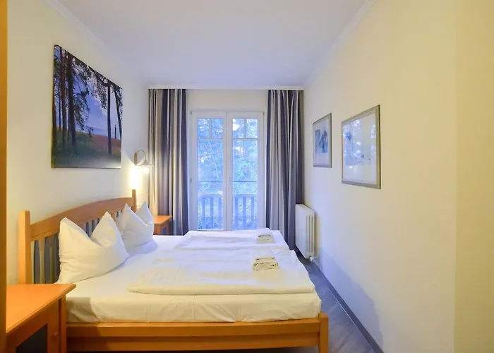 Duenenpark Binz - Komfort Ferienwohnung Mit 1 Schlafzimmer Und Balkon Im Dachgeschoss 282