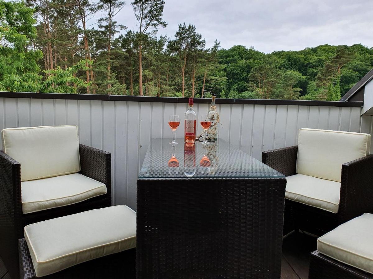 Duenenpark - Komfort Mit 1 Schlafzimmer Und Balkon Im Dachgeschoss 282 * Binz